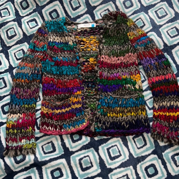 Sparrow Colorful Cardigan - Picture 1 of 9